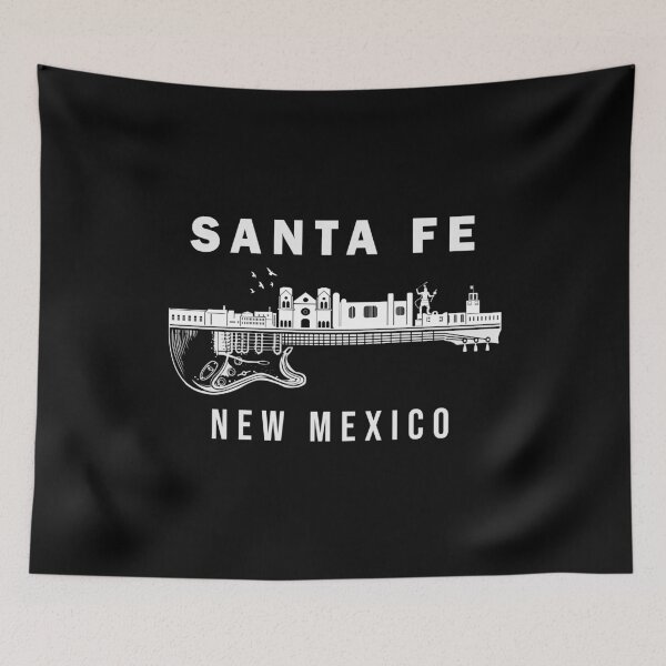 Item preview, Santa Fe New Mexico Souvenir Guitar Music Santa Fe designed and sold by DSWShirts.