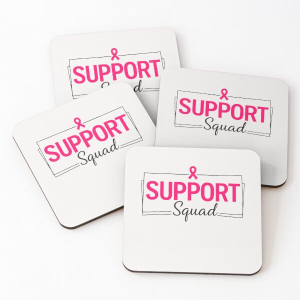 Item preview, Support Squad Breast Cancer Awareness Pink Ribbon designed and sold by cawtoon.