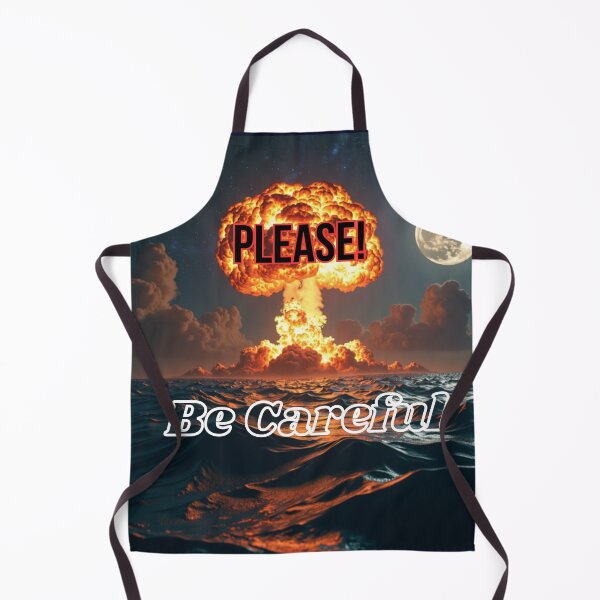 Item preview, Please! Be Careful - a nuclear caution. designed and sold by OldDogNewDawn.