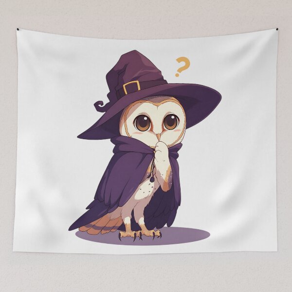 Item preview, Magical Witchy Owl designed and sold by bapupa.