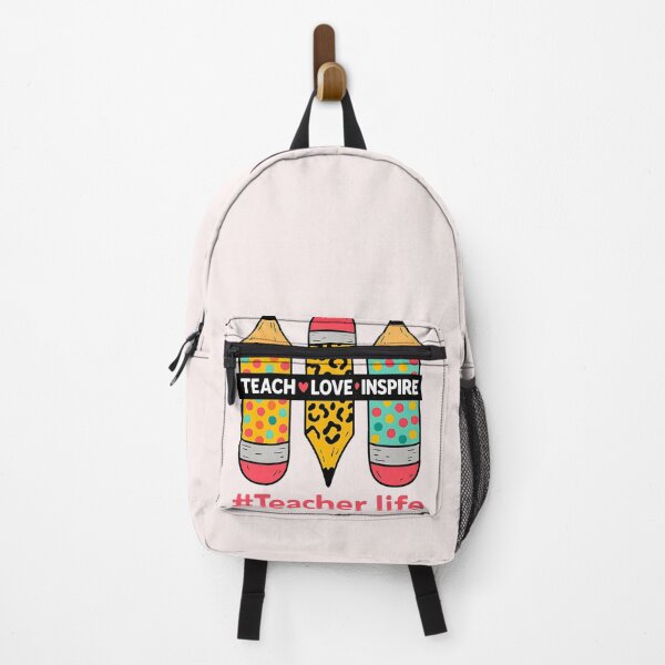 Item preview, Teacher Life Teach Love Inspire Pencils Inspirational Women designed and sold by cawtoon.