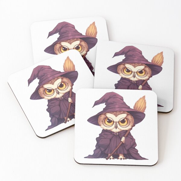 Item preview, Nocturnal Witchy Owl designed and sold by bapupa.