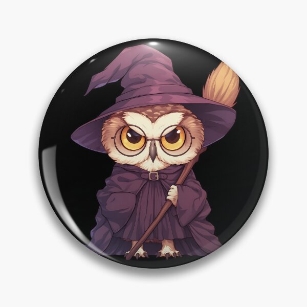 Item preview, Nocturnal Witchy Owl designed and sold by bapupa.