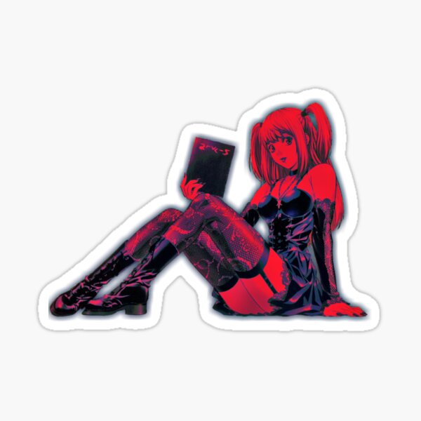 Item preview, Misa Amane! designed and sold by animestickersdaily.