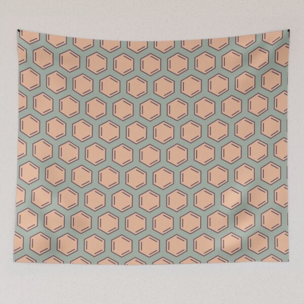 Item preview, Vintage Color Benzene Pattern designed and sold by chrysalistw.