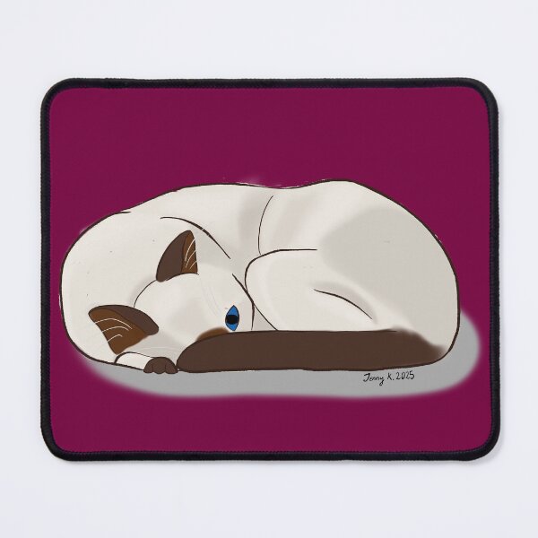 Item preview, Pippin the Peepin’ Siamese designed and sold by Nimmy Rinon.