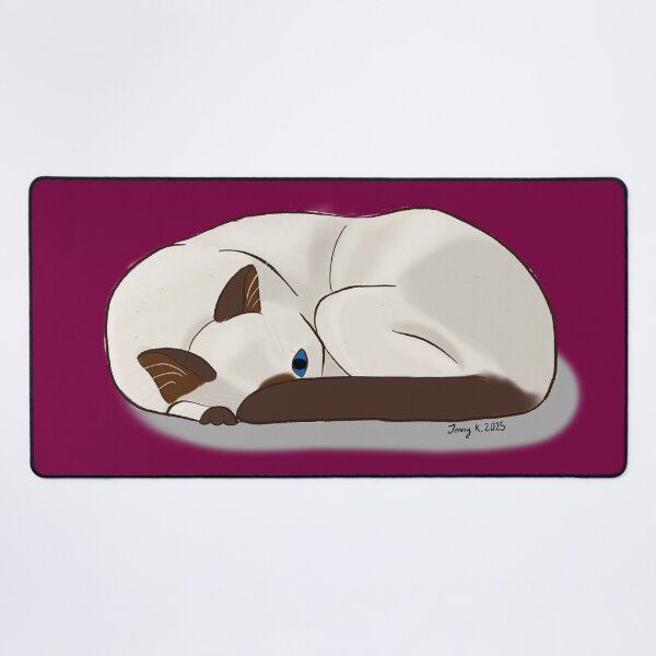 Item preview, Pippin the Peepin’ Siamese designed and sold by Nimmy Rinon.