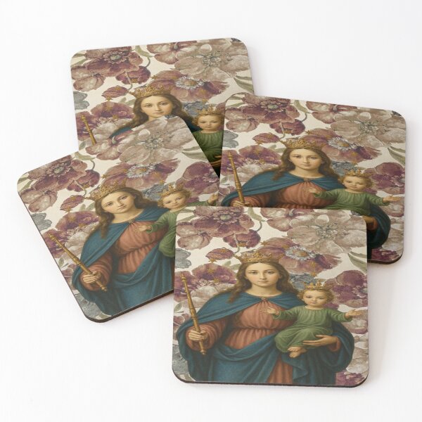 Item preview, Jesus and Virgin Mary designed and sold by Galactic Birds.
