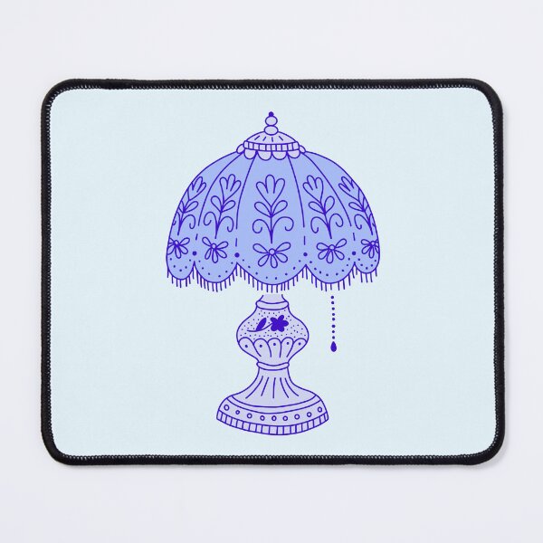 Item preview, Blue vintage table lamp designed and sold by anna-larina.