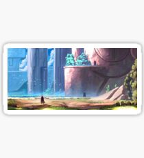 Fantasy Landscape Sticker