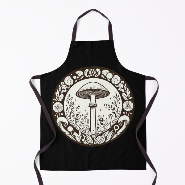 Item preview, Gothic Mushroom Mandala Art designed and sold by BRU Design.