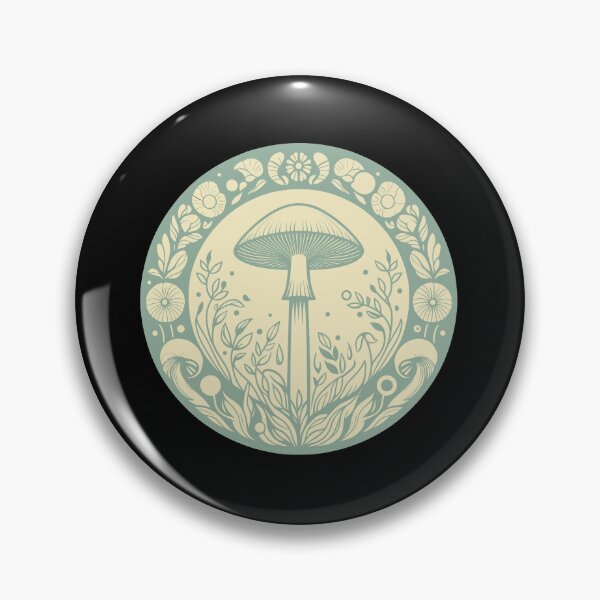 Item preview, Botanical Mushroom Illustration Print designed and sold by BRU Design.