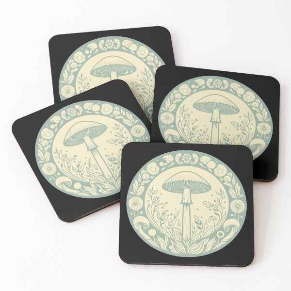 Item preview, Botanical Mushroom Illustration Print designed and sold by BRU Design.