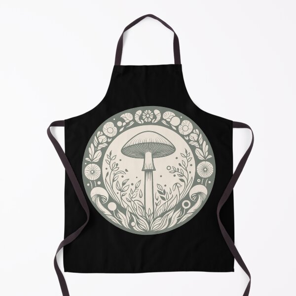 Item preview, Forest Mushroom Circle Art designed and sold by BRU Design.