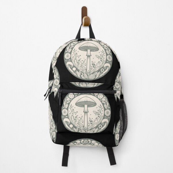 Item preview, Forest Mushroom Circle Art designed and sold by BRU Design.