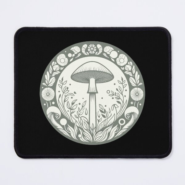 Item preview, Sage Green Cottagecore Mushroom designed and sold by BRU Design.