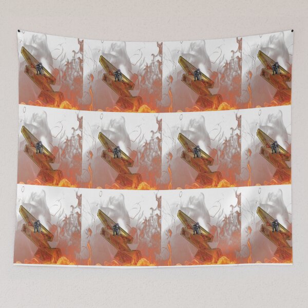 Item preview, SSH Hero in a flying style – Fiery Retro Fantasy Art designed and sold by GraphixKing999.
