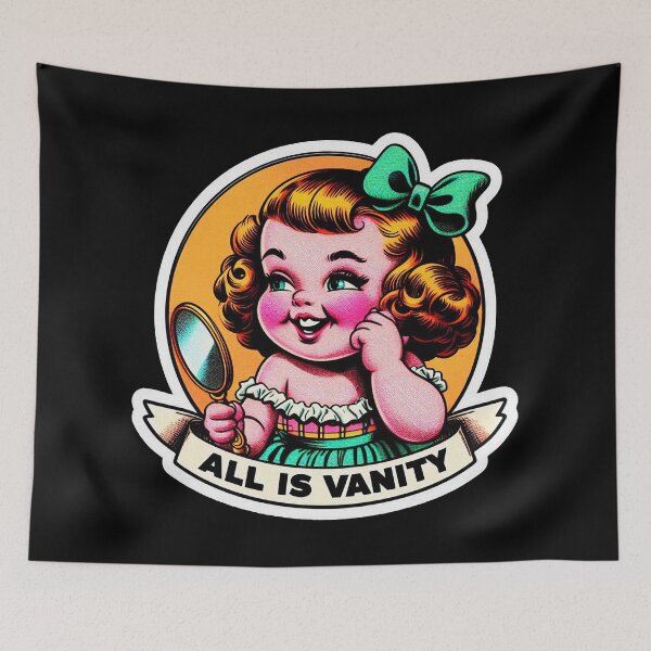 Item preview, Ecclesiastes 1:14 All Is Vanity designed and sold by plushism.