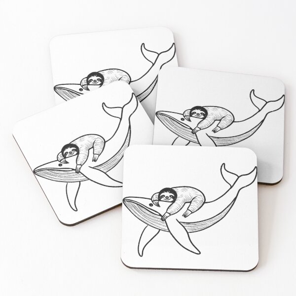 Item preview, Ocean Friends Sloth and Whale designed and sold by lialeaf.