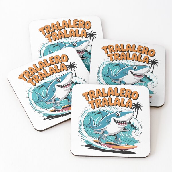 Item preview, Tralalero Tralala Shark Surf Italian Brainrot Meme designed and sold by Jocksport.