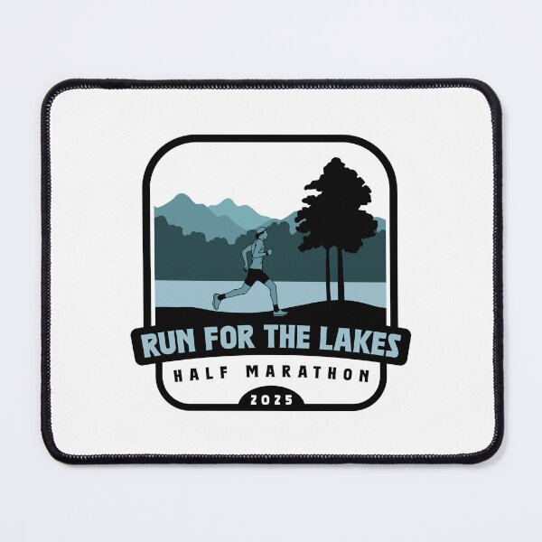 Item preview, Run for the Lakes Half Marathon – 2025 designed and sold by Moritz Schwäble.
