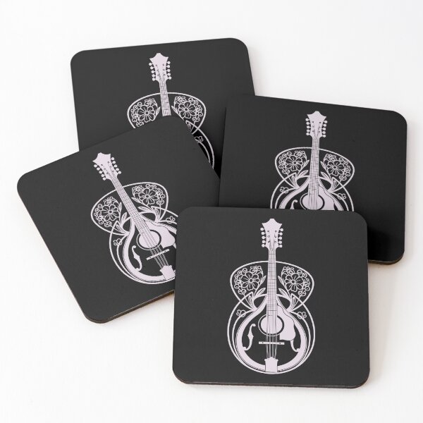 Item preview, Purple Mandolin Music Art designed and sold by BRU Design.