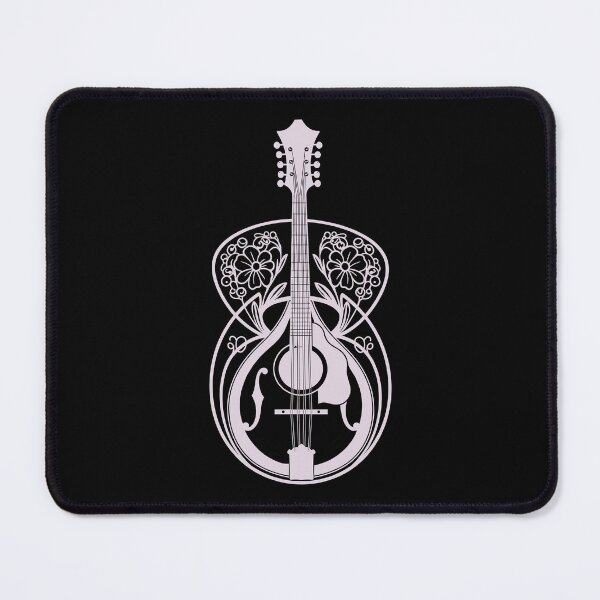 Item preview, Purple Mandolin Music Art designed and sold by BRU Design.