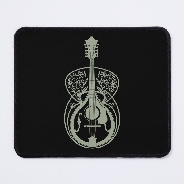 Item preview, Folk Music Mandolin Illustration designed and sold by BRU Design.