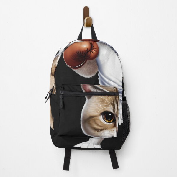 Item preview, Cute Boxing Cat  With Red Gloves designed and sold by cobiauqr.