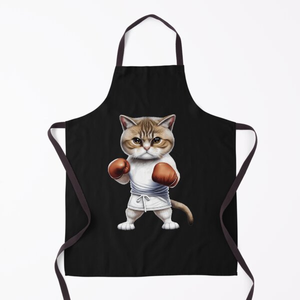 Item preview, Cute Boxing Cat With Red Gloves designed and sold by cobiauqr.