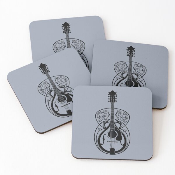 Item preview, Elegant Mandolin Art Print designed and sold by BRU Design.