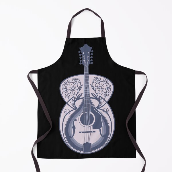Item preview, Pink Floral Mandolin Design designed and sold by BRU Design.