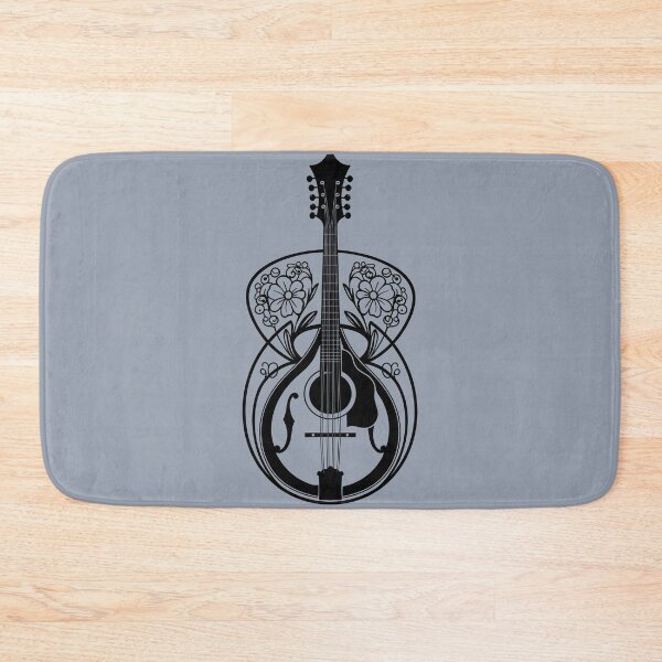Item preview, Elegant Mandolin Art Print designed and sold by BRU Design.