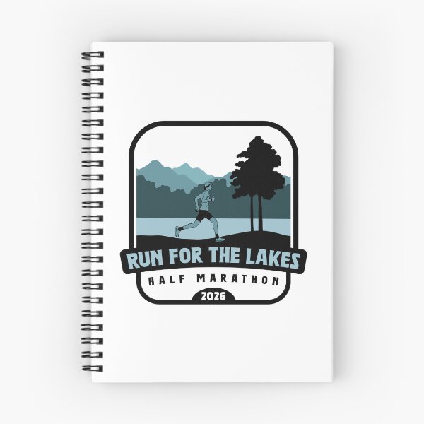 Item preview, Run for the Lakes Half Marathon – 2026 designed and sold by Moritz Schwäble.