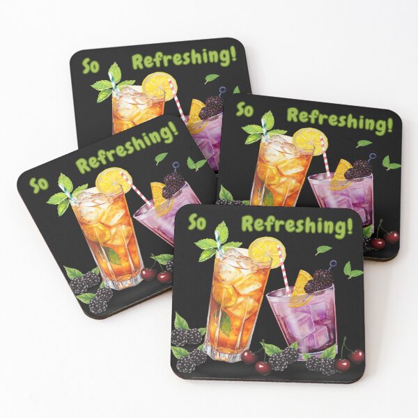 Item preview, Copy of So Refreshing – Illustration of fruity and summery drinks designed and sold by MadeByKriss.