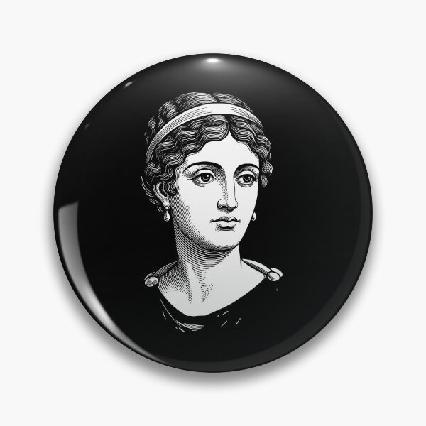 Item preview, Hypatia Alexandria Philosopher Portrait designed and sold by BRU Design.
