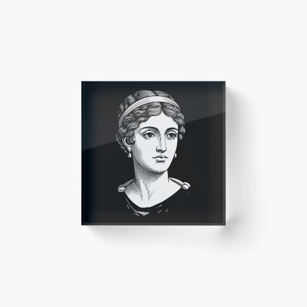 Item preview, Hypatia Alexandria Philosopher Portrait designed and sold by BRU Design.