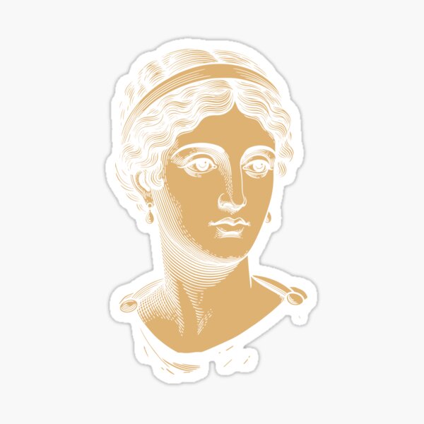 Item preview, Hypatia Ancient Mathematician Art designed and sold by BRU Design.