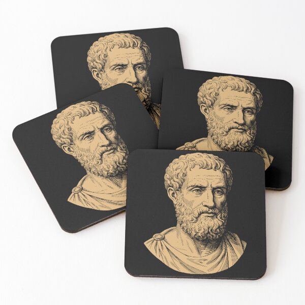 Item preview, Epicurus Epicureanism Founder Art designed and sold by BRU Design.