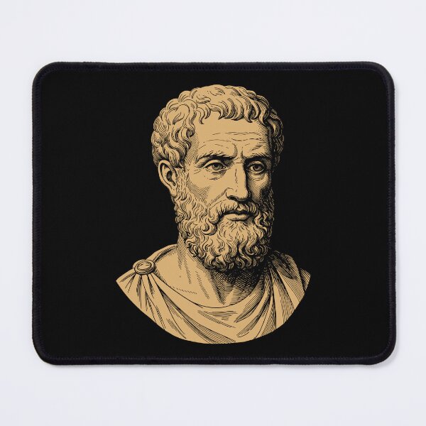 Item preview, Epicurus Epicureanism Founder Art designed and sold by BRU Design.