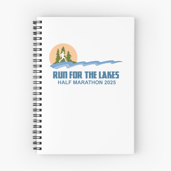 Item preview, Run for the Lakes Half Marathon – 2025 designed and sold by Moritz Schwäble.