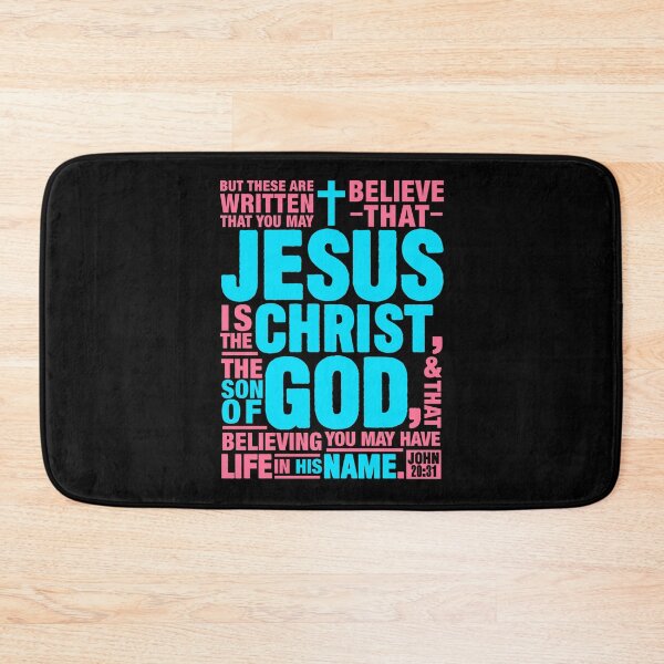Item preview, John 20:31 Jesus Is The Christ The Son Of God designed and sold by plushism.