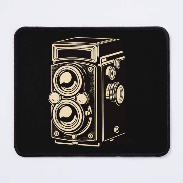 Item preview,  Cream Vintage TLR Illustration designed and sold by BRU Design.