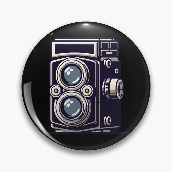 Item preview, Purple Vintage Camera Art designed and sold by BRU Design.