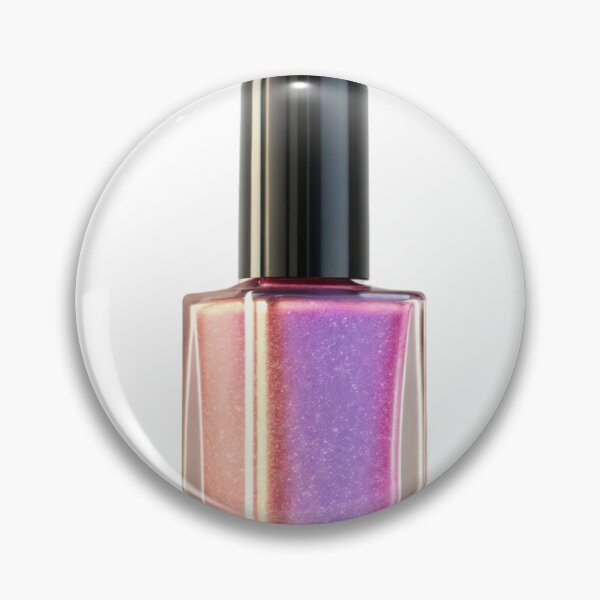 Item preview, Gradient Nail Polish Bottle with Black Cap on Black Background designed and sold by Creative88Art.