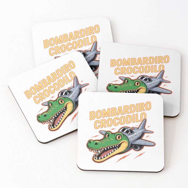 Item preview, Bombardiro Crocodilo Italian Brainrot Meme designed and sold by Jocksport.