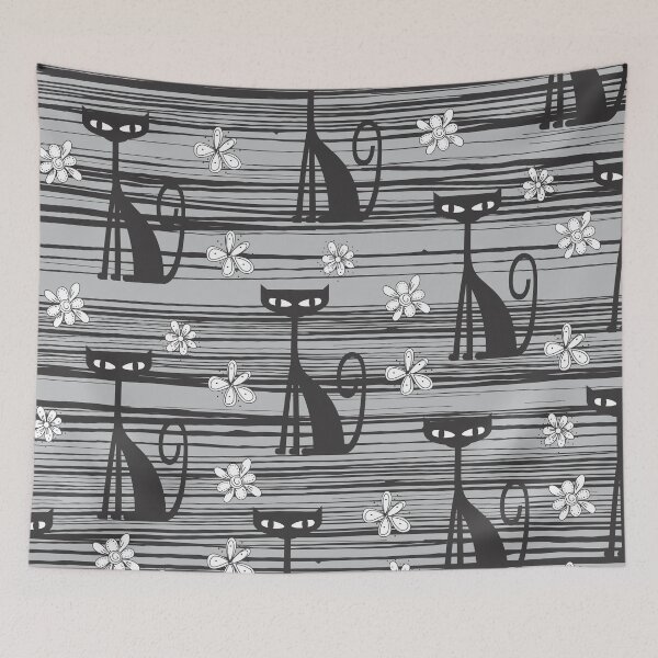 Item preview, LINHAS E GATOS designed and sold by Rodrigo Miranda.