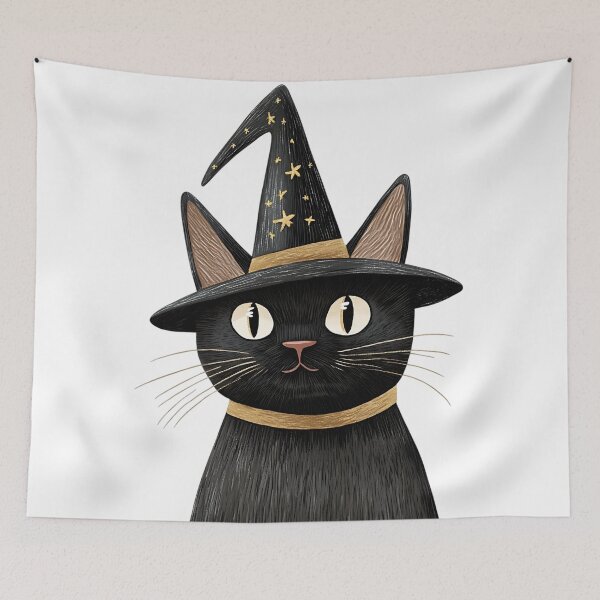 Item preview, Witchy Cat designed and sold by bapupa.