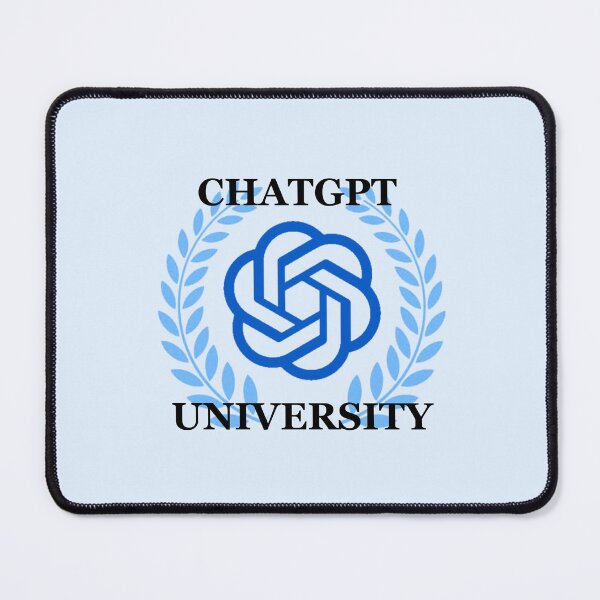 Item preview, Blue ChatGPT University Crest designed and sold by brookiecookie37.
