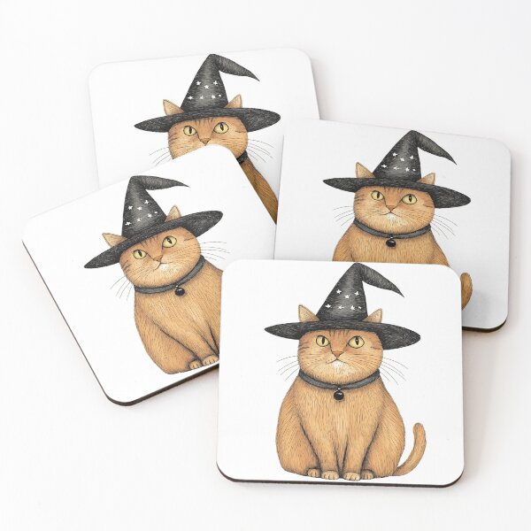 Item preview, Magical Witchy Cat designed and sold by bapupa.